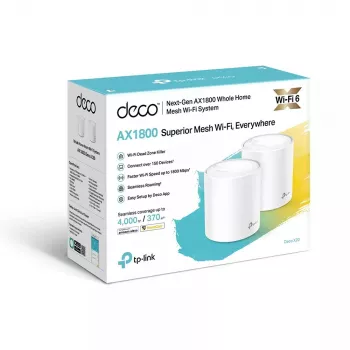 TP-Link AX1800 Whole Home Mesh Wi-Fi 6 System, 2er-Pack