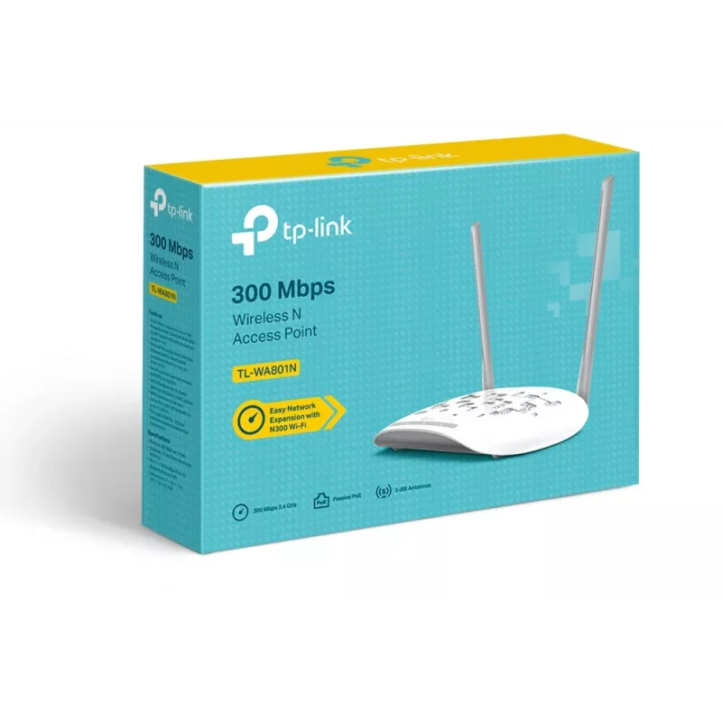 TP-Link TL-WA801N Wireless Access Point 300 Mbit/s Weiß Power over Ethernet (PoE)