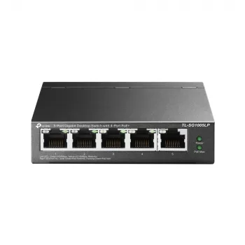 TP-Link TL-SG1005LP Netzwerk-Switch Unmanaged Gigabit Ethernet (10/100/1000) Power over Ethernet (PoE) Schwarz