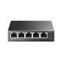 TP-Link TL-SG1005LP Netzwerk-Switch Unmanaged Gigabit Ethernet (10/100/1000) Power over Ethernet (PoE) Schwarz