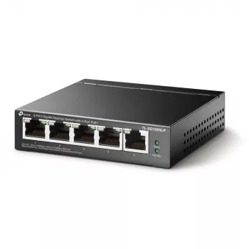 TP-Link TL-SG1005LP Netzwerk-Switch Unmanaged Gigabit Ethernet (10/100/1000) Power over Ethernet (PoE) Schwarz