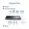 TP-Link 16-Port 10/100 Mbps + 2-Port Gigabit Rackmount PoE Switch mit 16-Port PoE+