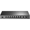 TP-Link TL-SG1210P Netzwerk-Switch Unmanaged Gigabit Ethernet (10/100/1000) Power over Ethernet (PoE) Grau