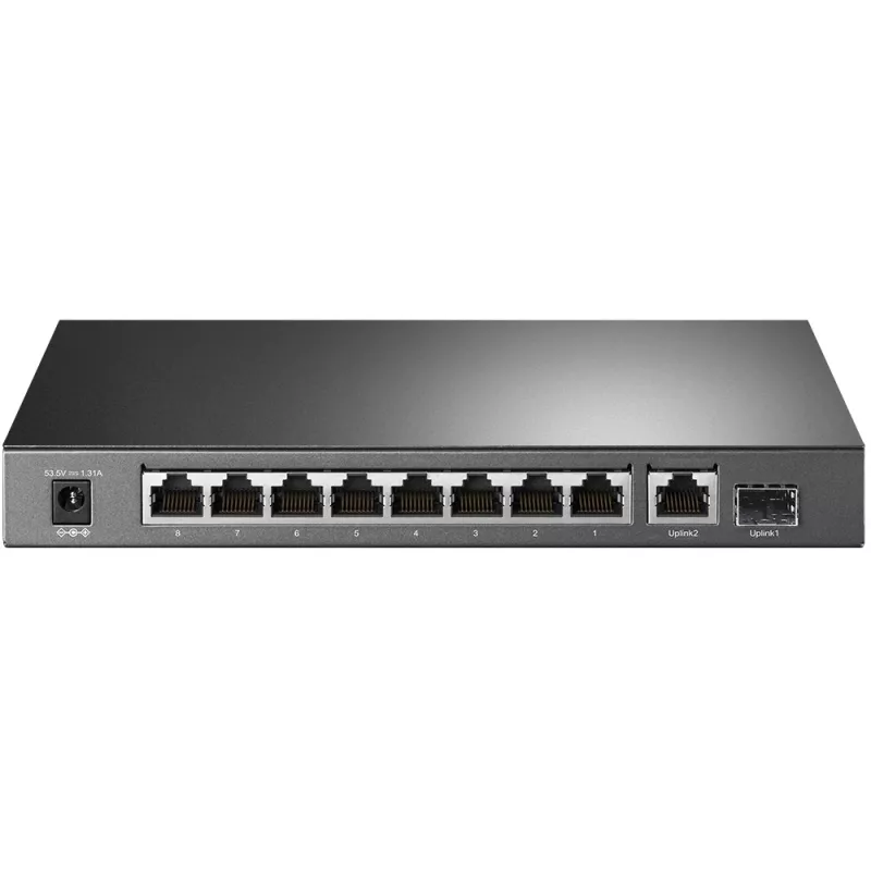 TP-Link TL-SG1210P Netzwerk-Switch Unmanaged Gigabit Ethernet (10/100/1000) Power over Ethernet (PoE) Grau