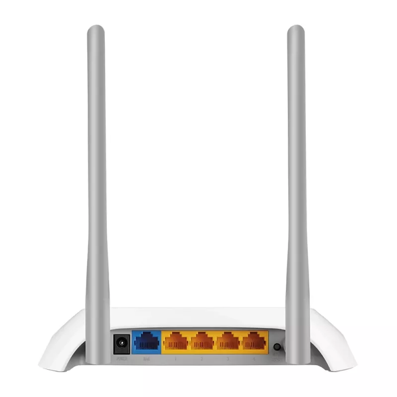 TP-Link TL-WR840N Wireless Router Fast Ethernet Single-Band (2,4 GHz) Grau, Weiß