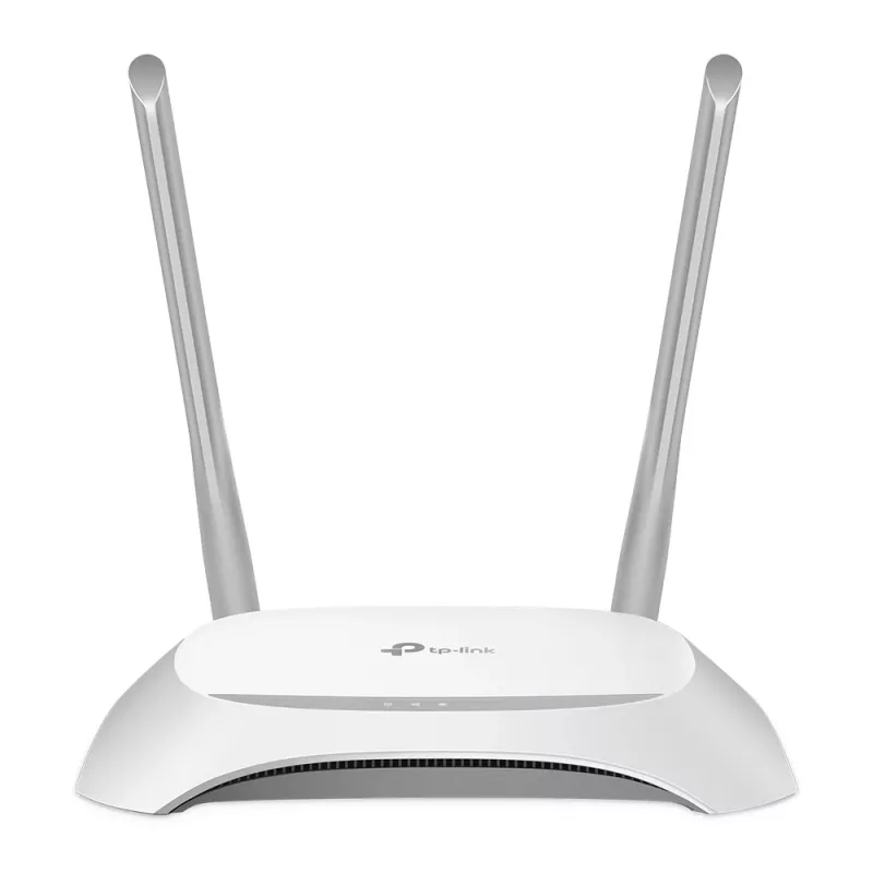 TP-Link TL-WR840N Wireless Router Fast Ethernet Single-Band (2,4 GHz) Grau, Weiß