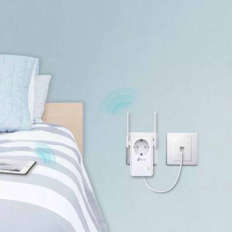 TP-Link TL-WA860RE PowerLine Netzwerkadapter 300 Mbit/s Ethernet LAN Wi-Fi Weiß 1 Stück