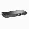 TP-Link 18-Port Gigabit Rackmount Switch mit 16 PoE+, Unmanaged, Gigabit Ethernet (10/100/1000), Vollduplex, Power over Ethernet (PoE), Rackmontage, 1U