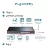 TP-Link 18-Port Gigabit Rackmount Switch mit 16 PoE+, Unmanaged, Gigabit Ethernet (10/100/1000), Vollduplex, Power over Ethernet (PoE), Rackmontage, 1U