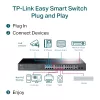 Managed Switch TP-Link TL-SG1428PE 28-Port Gigabit mit 24-Port PoE+