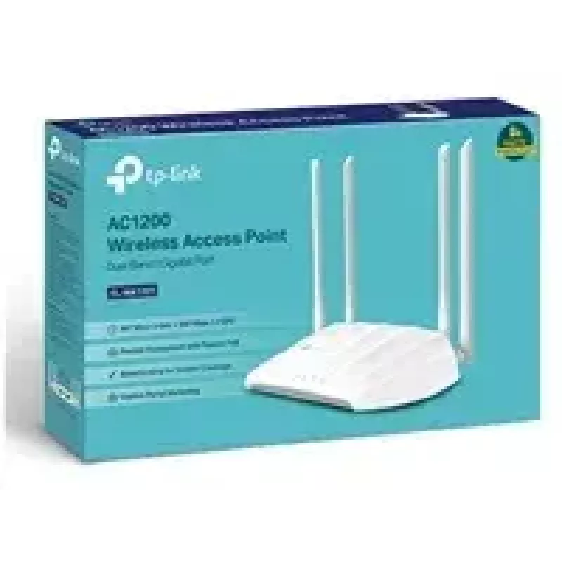 TP-Link TL-WA1201 Wireless Access Point 867 Mbit/s Weiß Power over Ethernet (PoE)