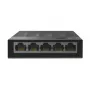 TP-Link 5-Port 10/100/1000Mbps Desktop Network Switch, Unmanaged, Gigabit Ethernet (10/100/1000), Wandmontierbar