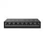 TP-Link 8-Port 10/100/1000Mbps Desktop-Netzwerk-Switch, Unmanaged, Gigabit Ethernet (10/100/1000), wandmontierbar