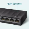 TP-Link 8-Port 10/100/1000Mbps Desktop-Netzwerk-Switch, Unmanaged, Gigabit Ethernet (10/100/1000), wandmontierbar