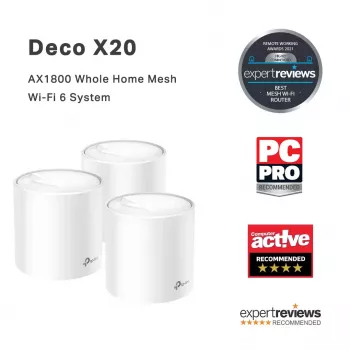 TP-Link AX1800 Whole Home Mesh Wi-Fi 6 System, 3er-Pack