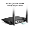 TP-Link TL-MR100 WLAN-Router Fast Ethernet Single-Band (2,4 GHz) 4G Schwarz