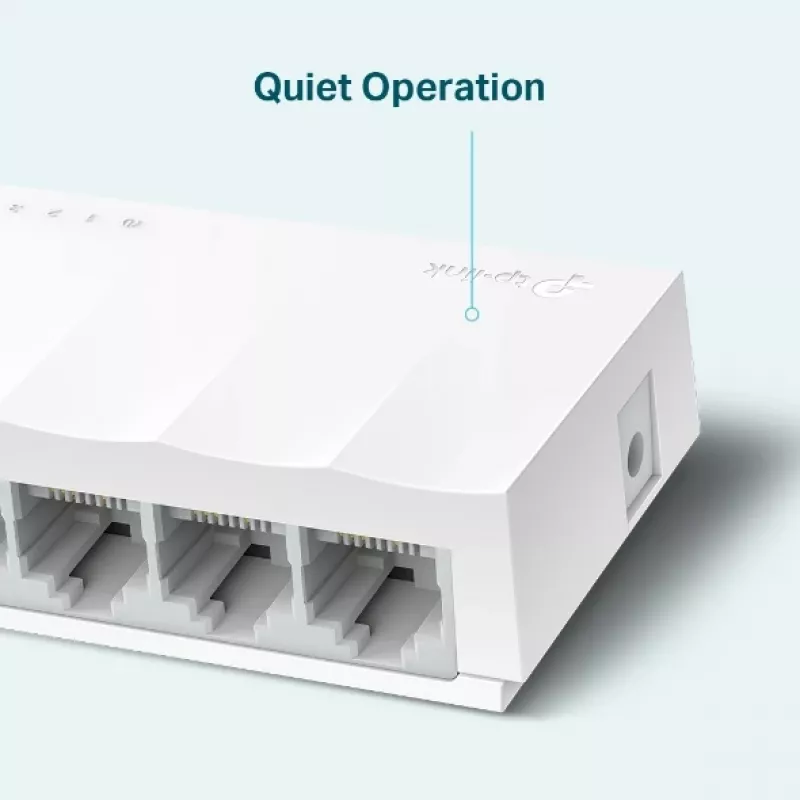 Netzwerk-Switch TP-Link LS1005 Ungemanaged Fast Ethernet Weiß
