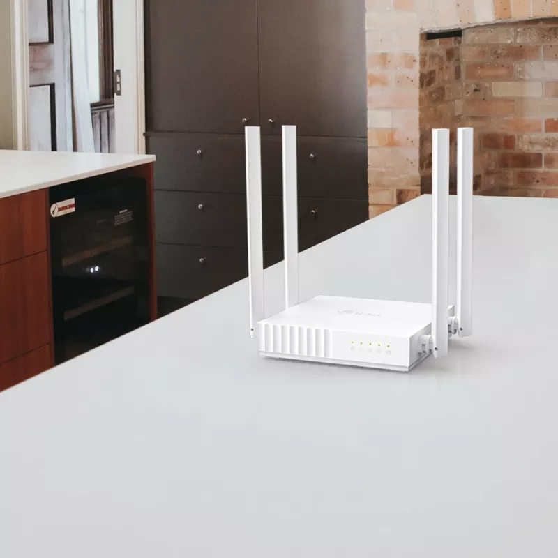TP-Link ARCHER C24 WLAN-Router Fast Ethernet Dualband (2,4 GHz / 5 GHz) Weiß