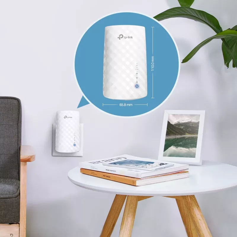 TP-Link RE190 Netzwerkverstärker Netzwerk-Repeater Weiß