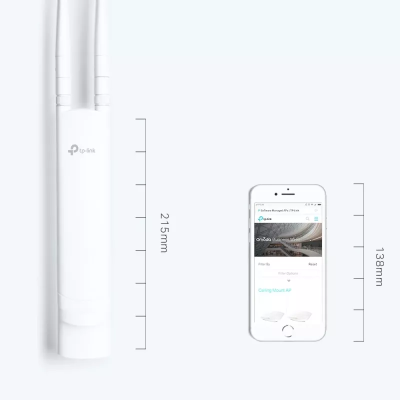 Wireless Access Point TP-Link EAP110-Outdoor 2.4GHz Wi-Fi N