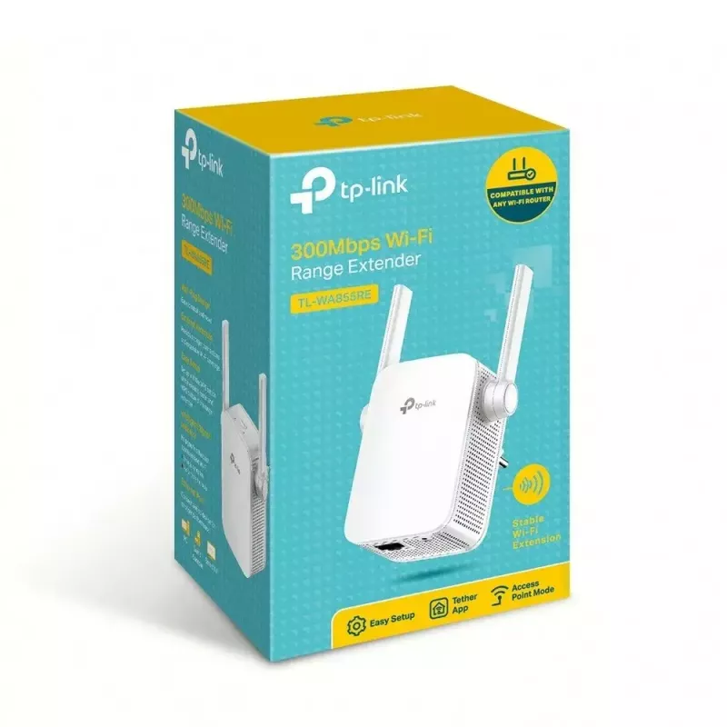TP-Link TL-WA855RE Netzwerk-Extender Netzwerk-Sender & -Empfänger Weiß 10, 100 Mbit/s