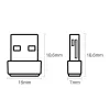 TP-Link Nano AC600 USB WiFi Adapter (Archer T2U Nano) – 2,4G/5G Dualband Wireless Netzwerk-Transceiver