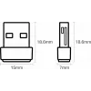 TP-Link Nano AC600 USB WiFi Adapter (Archer T2U Nano) – 2,4G/5G Dualband Wireless Netzwerk-Transceiver