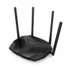 Tischrouter MERCUSYS MR80X — Dualband-Wi‑Fi 6 (802.11ax), 3000 Mbit/s, 4 externe Antennen, 3 Gigabit-LAN-Ports