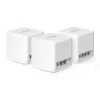 Mesh-System MERCUSYS Halo H60X (3er-Pack) — Dualband Wi‑Fi 6, bis zu 1500 Mbit/s, Abdeckung 550 m², 2× LAN-Anschlüsse