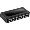 Netzwerk-Switch Cudy GS108D 8-Port Gigabit Ethernet (10/100/1000), 16 Gbit/s Switching, DC 5V, Desktop, schwarz