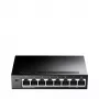 Netzwerk-Switch Cudy GS108 — 8-Port Gigabit Ethernet (10/100/1000), schwarz, 16 Gbit/s Switching-Kapazität