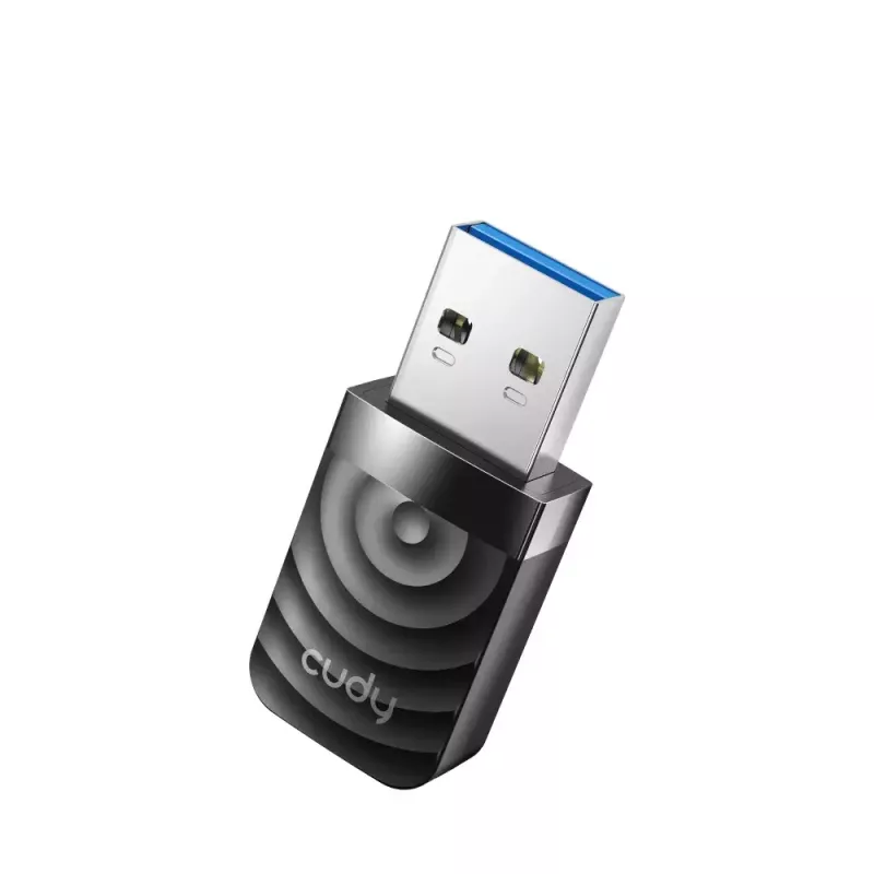 Wireless USB Netzwerkadapter Cudy WU1300S, Dualband 2,4/5 GHz, Wi‑Fi 5 (802.11ac), 867 Mbit/s, RTL8812BU