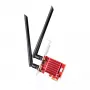 Interne WLAN/Bluetooth PCIe Netzwerkkarte Cudy WE3000S — Tri-Band 2.4/5/6 GHz, Intel AX210, Bluetooth 5.2, 2400 Mbit/s, Full-Height/Low-Profile