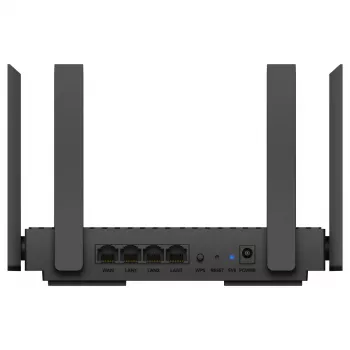 Tischrouter Cudy WR1500 — Dualband (2,4/5 GHz), Wi‑Fi 6/4, 4x Gigabit LAN, MU‑MIMO, externe Antennen