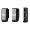 Ansteckmikrofon-Funksystem Rode Wireless Micro Schwarz