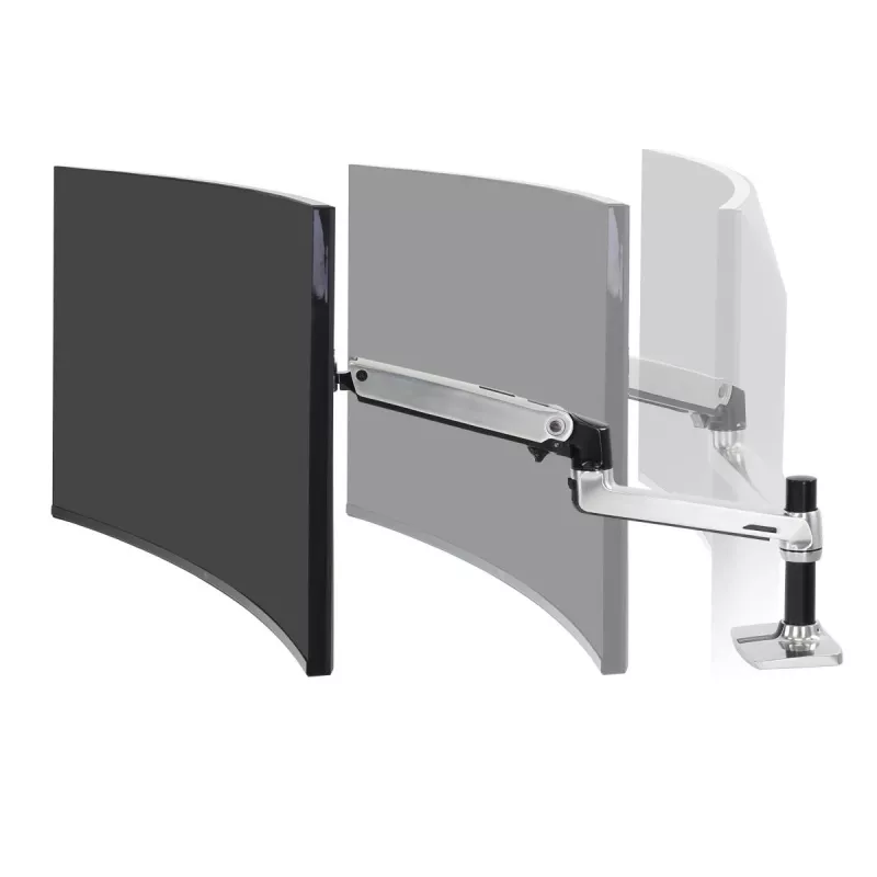 Ergotron LX Tischhalterung für LCD-Monitor, poliertes Aluminium