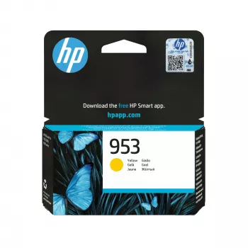 HP 953 Gelb Original Tintenpatrone, Gelb, 1 Stk., 630 Seiten