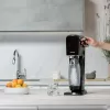 SodaStream ART Schwarz Steel Wassersprudler 1L Carbonator 60L