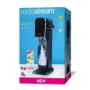 SodaStream ART Schwarz Steel Wassersprudler 1L Carbonator 60L