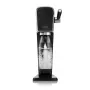 SodaStream ART Schwarz Steel Wassersprudler 1L Carbonator 60L