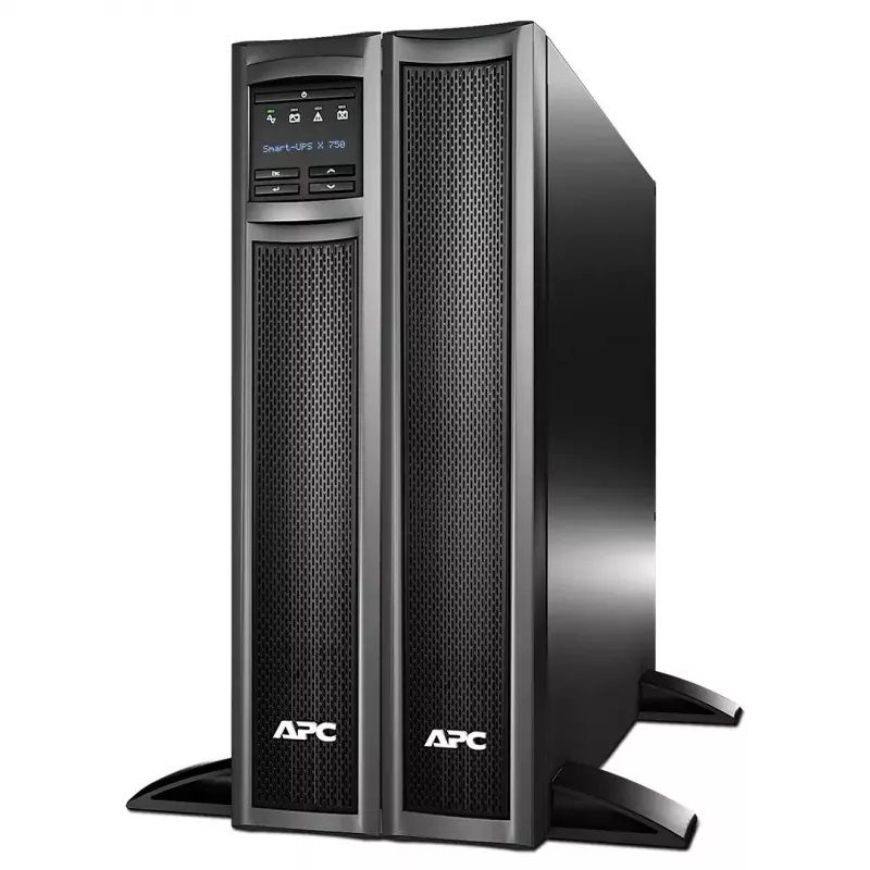 APC Smart-UPS X SMX750I - 750VA, 8x C13 Ausgang, USB, erweiterbare Laufzeit