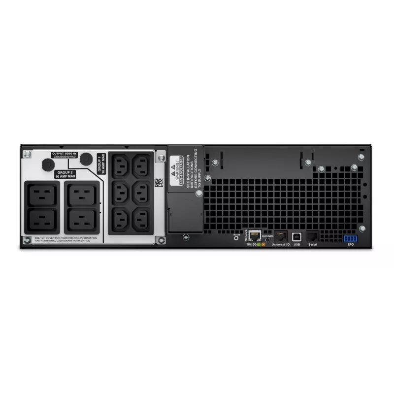 APC Smart-UPS On-Line SRT5KRMXLI - 5000VA, 6x C13, 4x C19 Ausgang, Rackmontage, integrierte NMC