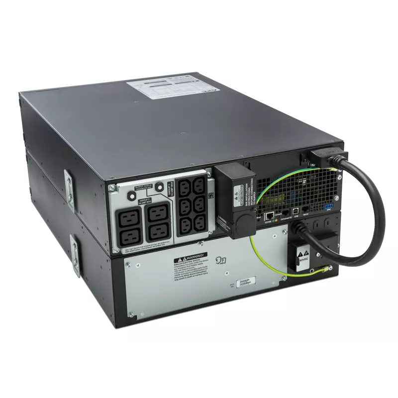 APC Smart-UPS On-Line SRT5KRMXLI - 5000VA, 6x C13, 4x C19 Ausgang, Rackmontage, integrierte NMC