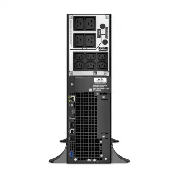 APC Smart-UPS On-Line, 5kVA, Tower, 230V, 6x C13+4x C19 IEC-Ausgänge, Netzwerkkarte+SmartSlot, erweiterte Laufzeit, ohne Schienenkit
