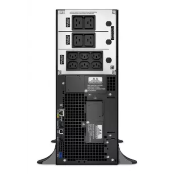 APC Smart-UPS On-Line, 6kVA/6kW, Tower, 230V, 6x C13+4x C19 IEC-Ausgänge, Netzwerkkarte+SmartSlot, erweiterte Laufzeit, ohne Schienenkit