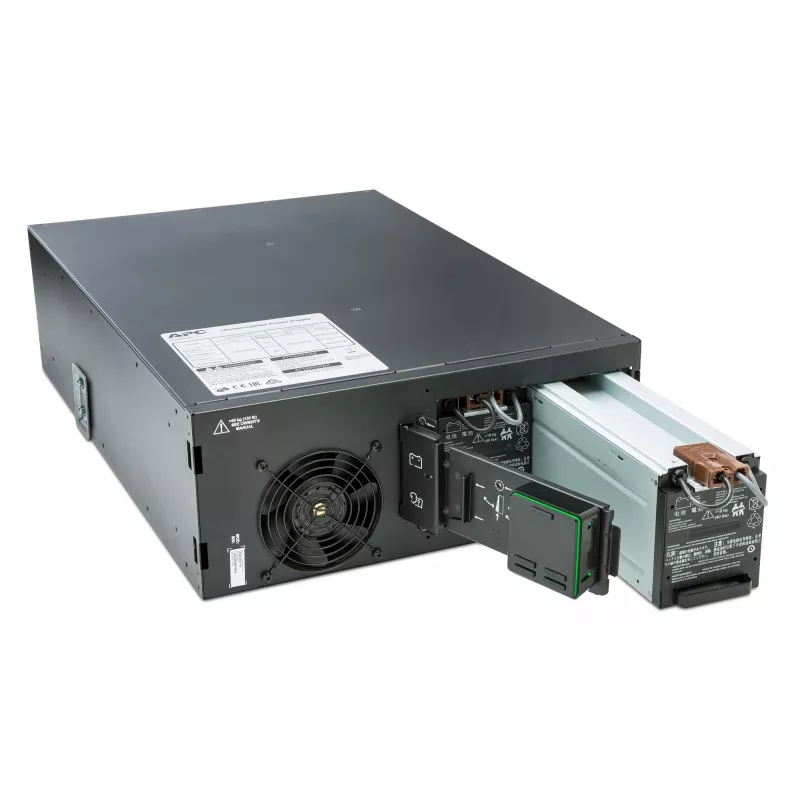 APC Smart-UPS On-Line SRT6KRMXLI - 6kW/VA, 6x C13 + 4x C19 + Festverdrahtung 1-Phasen-Ausgang, Rackmontage, integrierte NMC