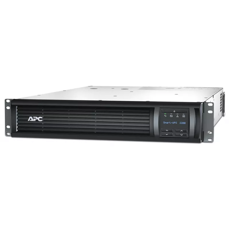 APC Smart-UPS, Line Interactive, 2200VA, Rackmount 2U, 230V, 8x IEC C13+2x IEC C19 Ausgänge, Netzwerkkarte, AVR, LCD
