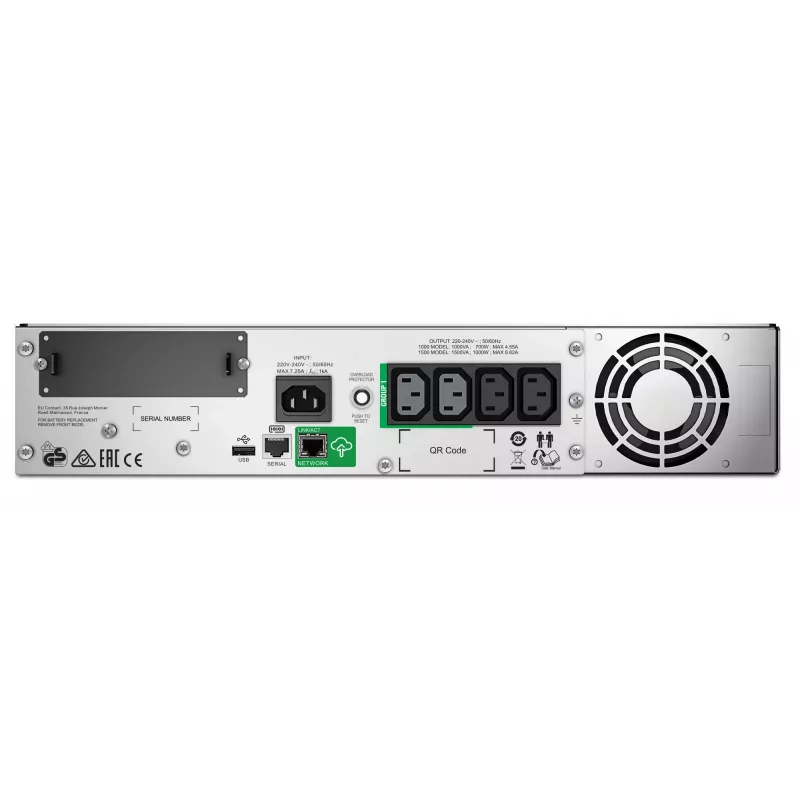 APC Smart-UPS SMT1000RMI2UC - 4x C13, USB, Rackmount 2U, SmartConnect, 1000VA