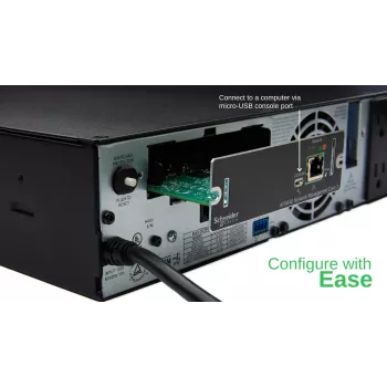 APC AP9640 Smart-UPS Netzwerk-Management-Karte (gen3), Netzwerk-Management-Karte, SmartSlot, 12,1 mm, 11,4 mm, 38 mm, 80 g
