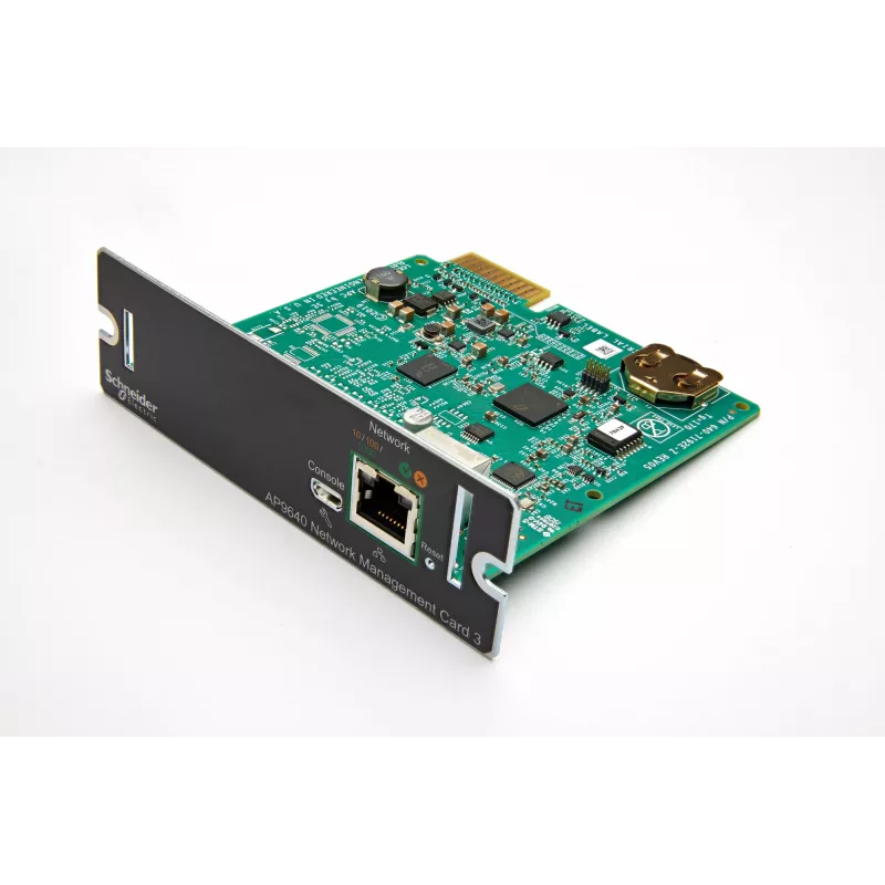 APC AP9640 Smart-UPS Netzwerk-Management-Karte (gen3), Netzwerk-Management-Karte, SmartSlot, 12,1 mm, 11,4 mm, 38 mm, 80 g